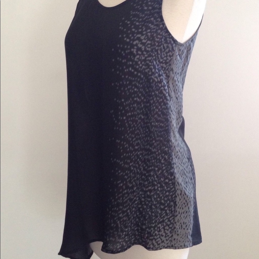 EILEEN FISHER Asymmetric Minimalist Print Tunic